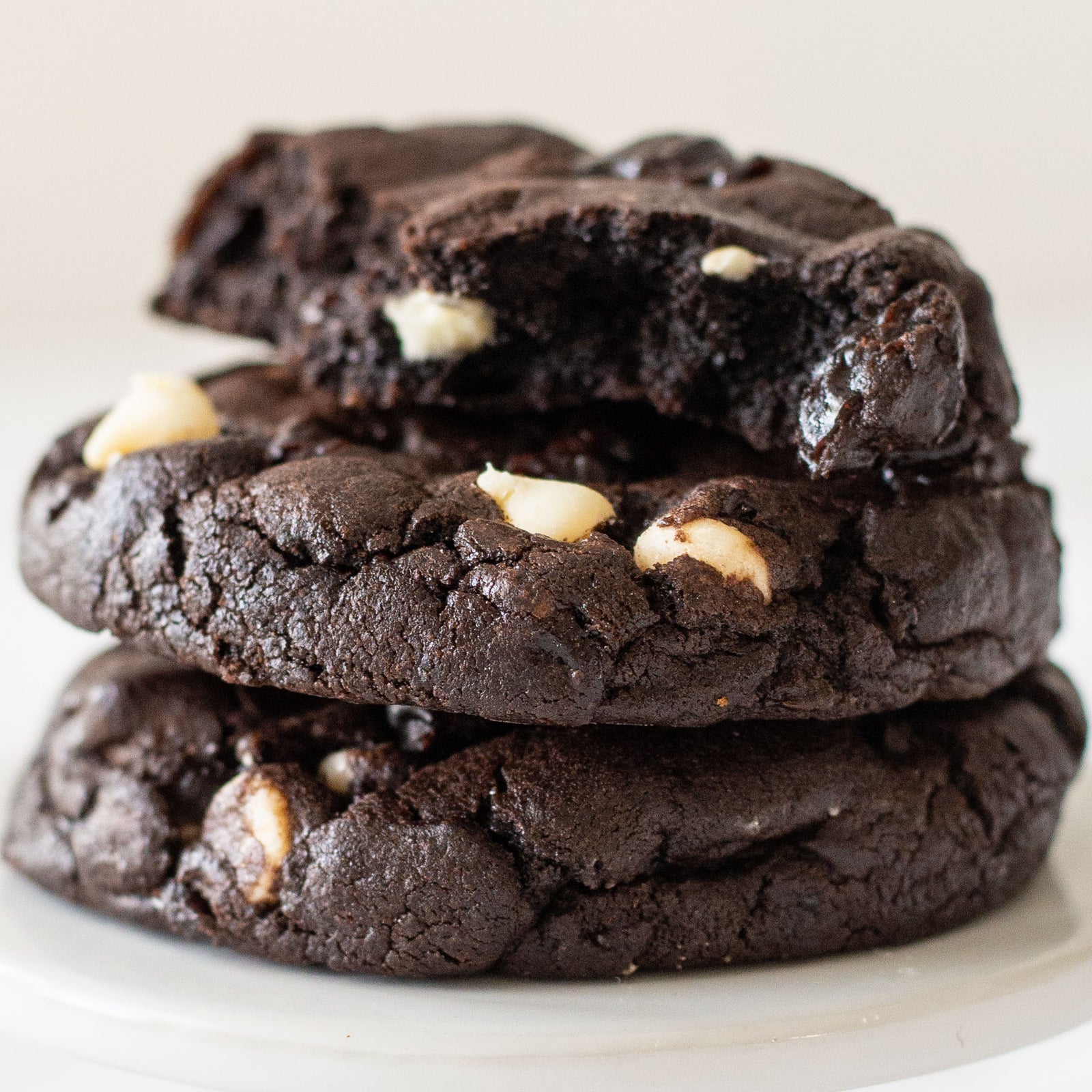 image of Black Cherry Noir Cookie from above