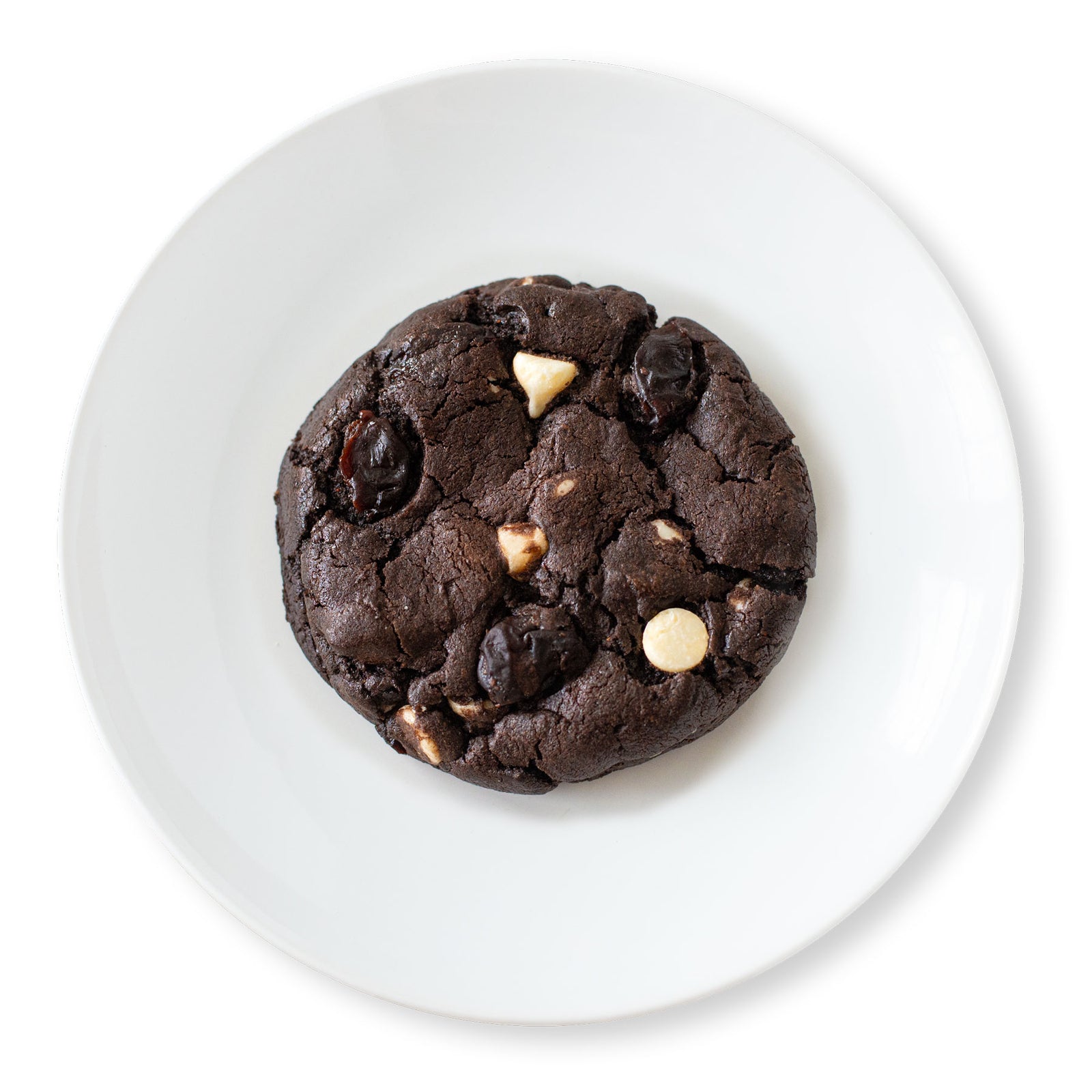 image of Black Cherry Noir Cookie from above