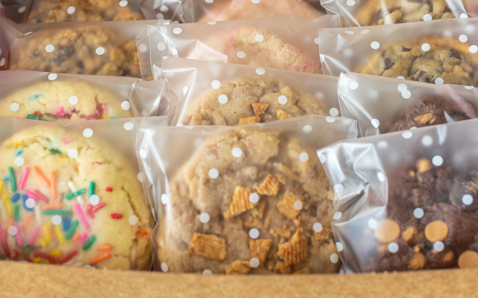 cookies in box