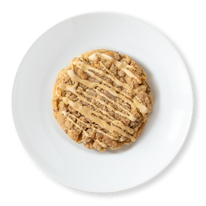 Apple Crisp Cookie with maple glaze