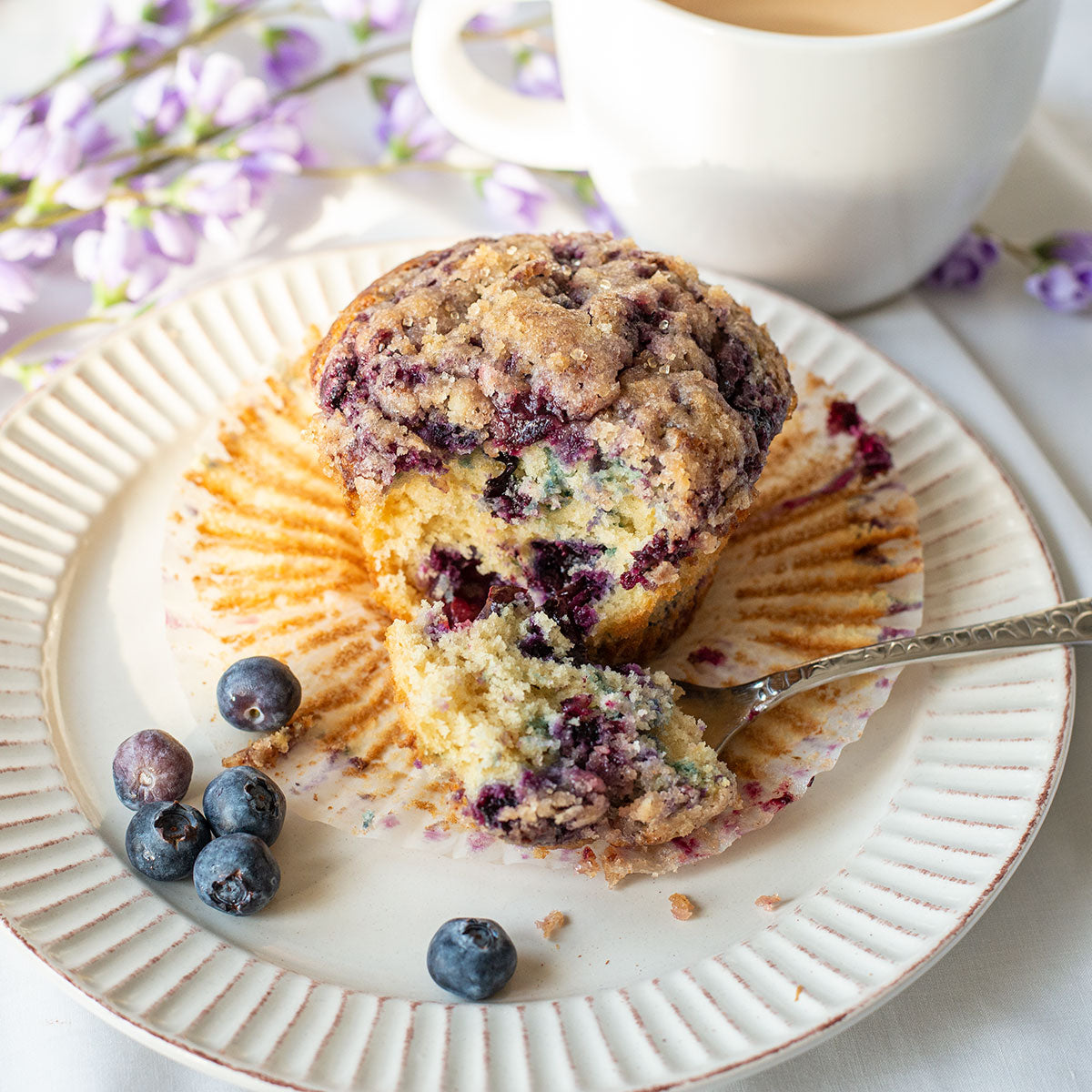Blueberry Streusel Muffin