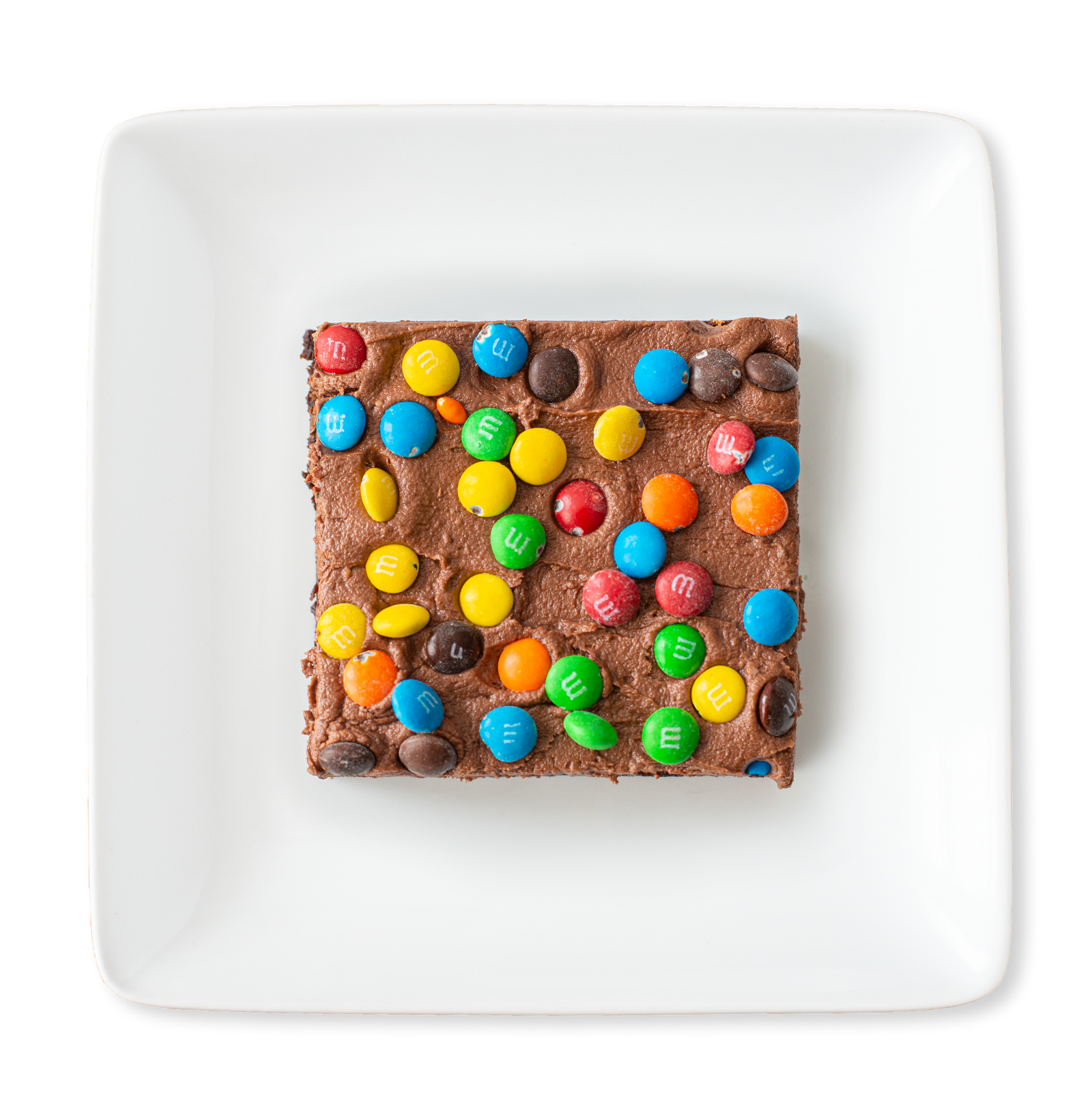 fudgy M&M brownies