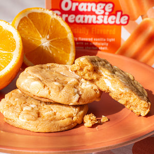 Orange Creamsicle Cookie