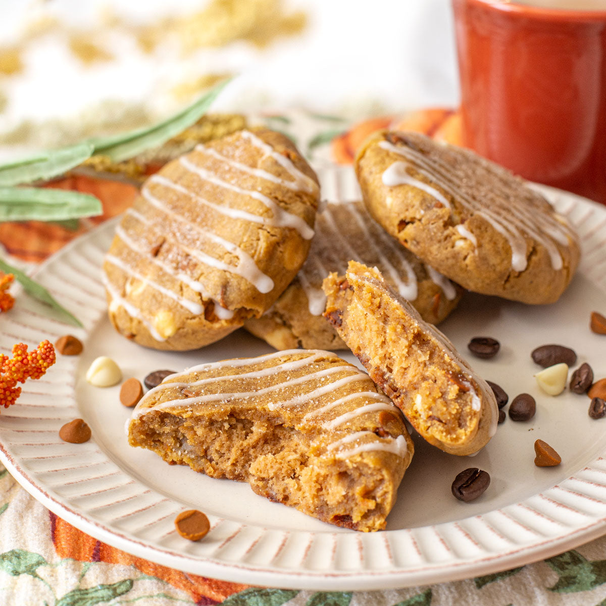 Pumpkin Spice Latte Cookies