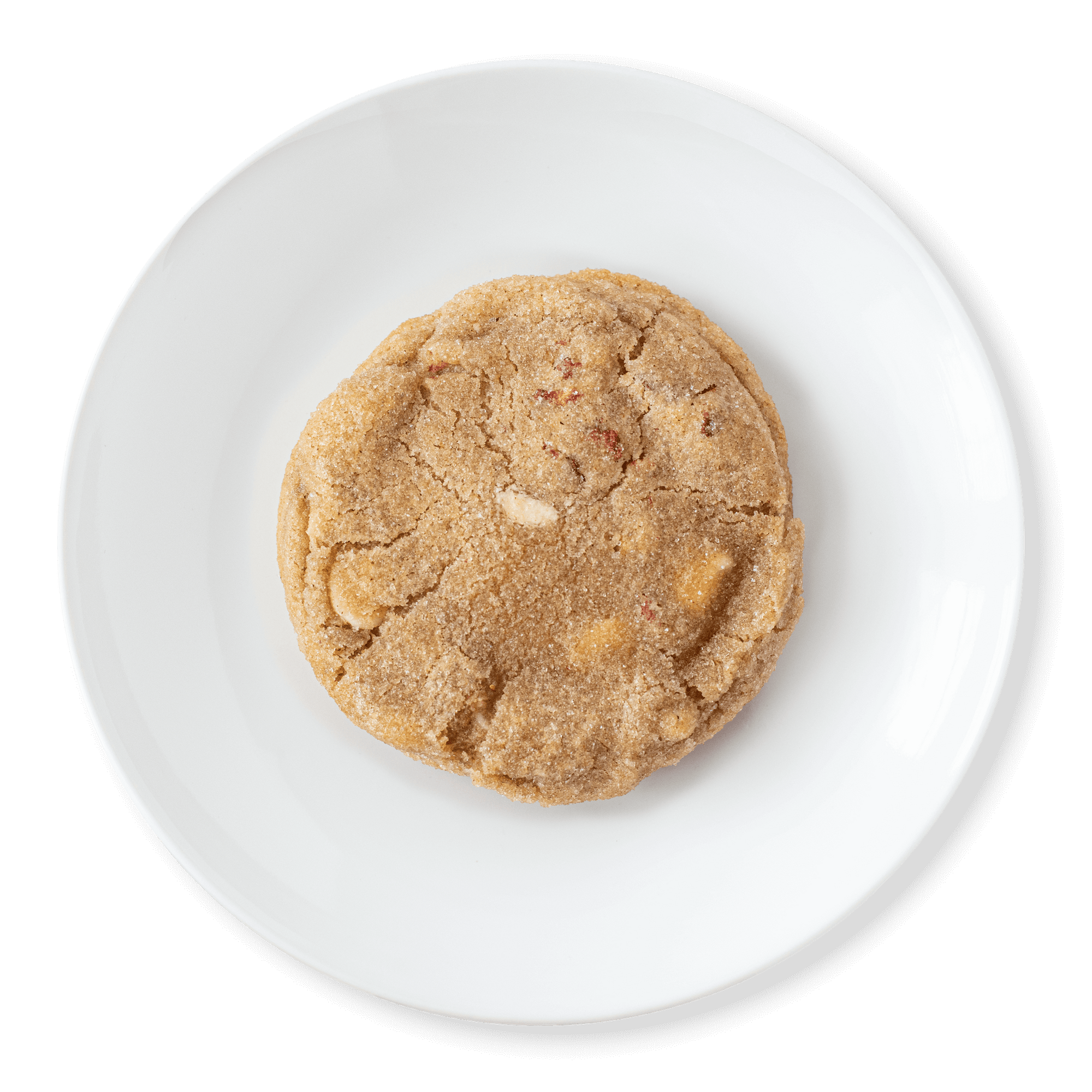 Strawberry White Chocolate Chai Cookies
