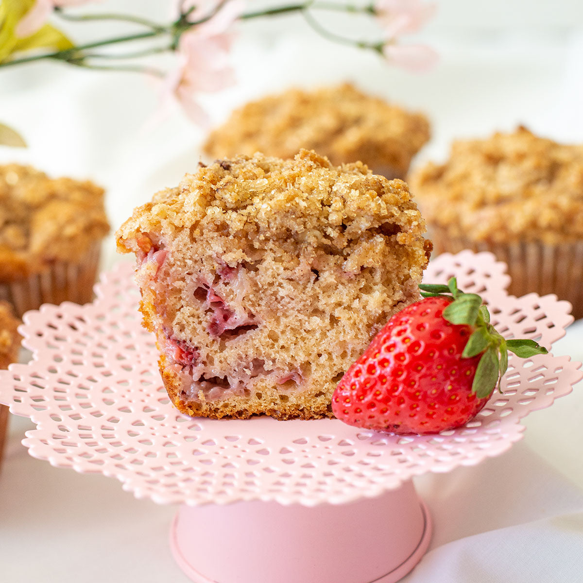 Strawberry Streusel Muffin
