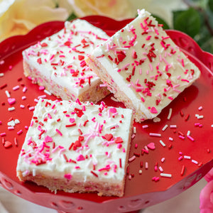 Valentine Sugar Cookie Bar